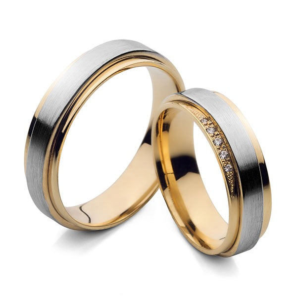 Modernūs vestuviniai žiedai su deimantais vestuviniaiziedai.lt
