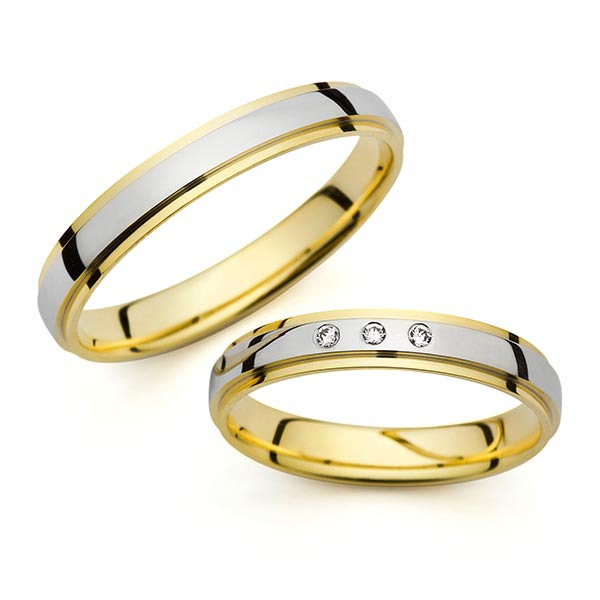 Modernūs vestuviniai žiedai su deimantais vestuviniaiziedai.lt