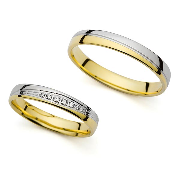 Modernūs vestuviniai žiedai su deimantais vestuviniaiziedai.lt