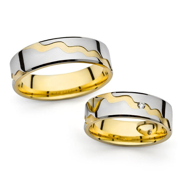 Modernūs vestuviniai žiedai su deimantais vestuviniaiziedai.lt