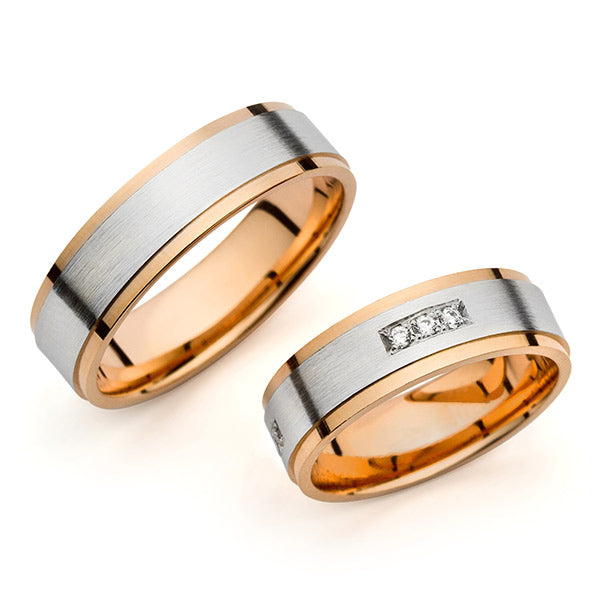 Modernūs vestuviniai žiedai su briliantais vestuviniaiziedai.lt