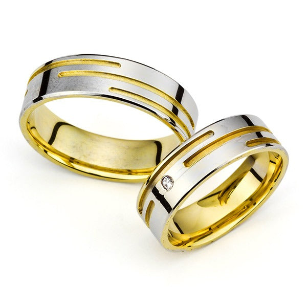 Modernūs vestuviniai žiedai su briliantais vestuviniaiziedai.lt
