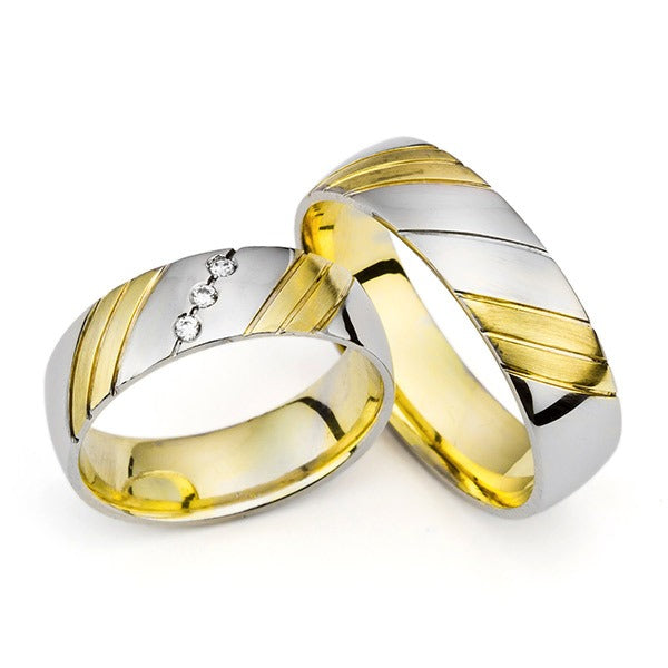 Modernūs vestuviniai žiedai su briliantais vestuviniaiziedai.lt