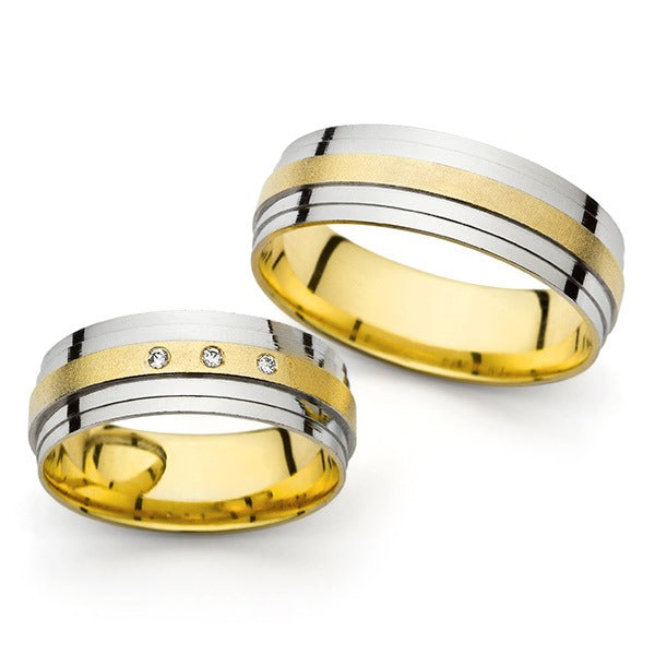 Modernūs vestuviniai žiedai su briliantais vestuviniaiziedai.lt