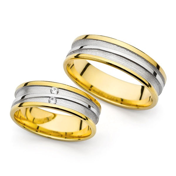 Modernūs vestuviniai žiedai su briliantais vestuviniaiziedai.lt