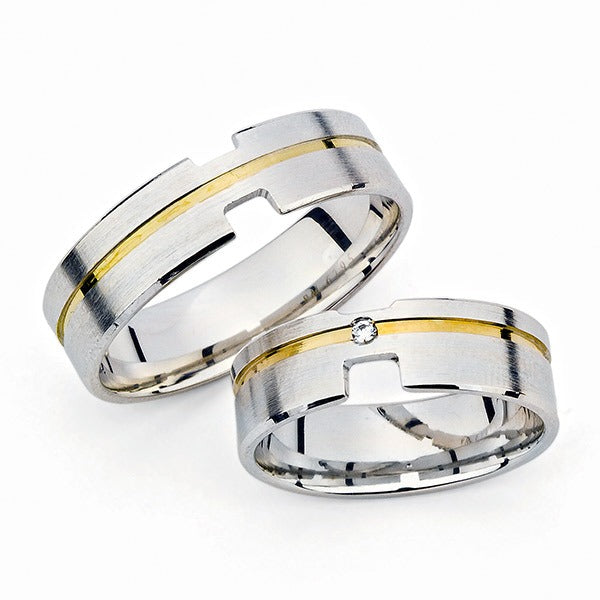 Modernūs vestuviniai žiedai su briliantais vestuviniaiziedai.lt