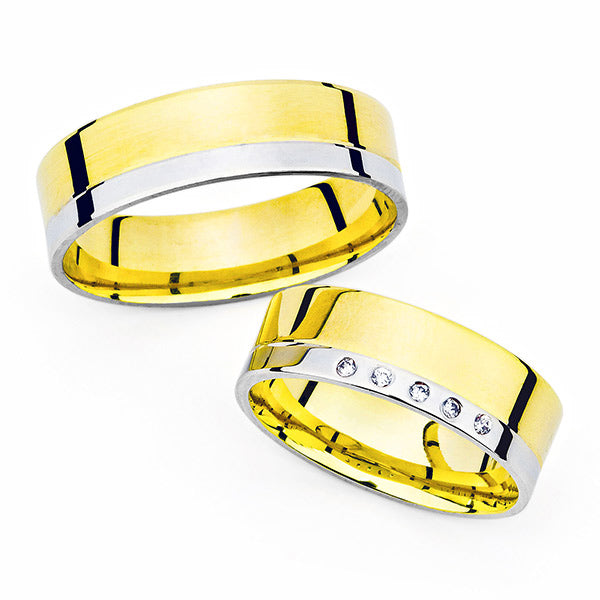 Modernūs vestuviniai žiedai su briliantais vestuviniaiziedai.lt