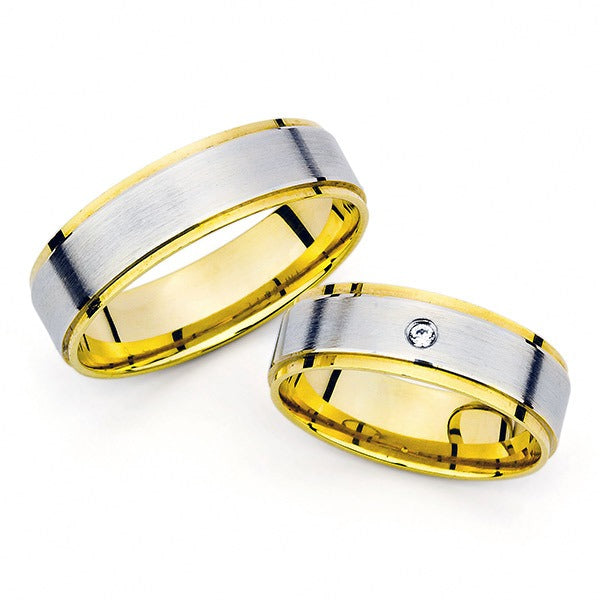 Modernūs vestuviniai žiedai su briliantais vestuviniaiziedai.lt