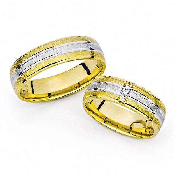 Modernūs vestuviniai žiedai su briliantais vestuviniaiziedai.lt