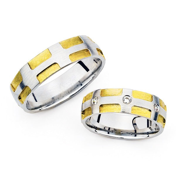 Modernūs vestuviniai žiedai su briliantais vestuviniaiziedai.lt