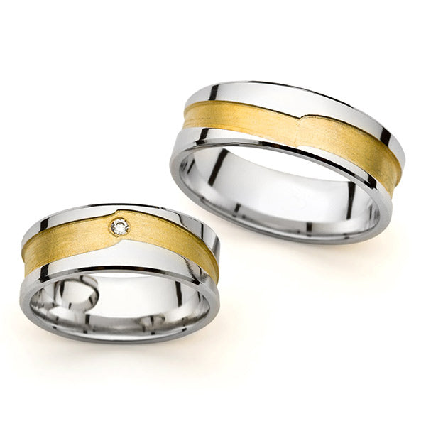 Modernūs vestuviniai žiedai su briliantais vestuviniaiziedai.lt