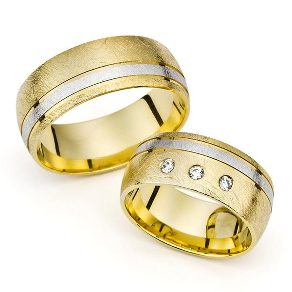 Modernūs vestuviniai žiedai su briliantais vestuviniaiziedai.lt