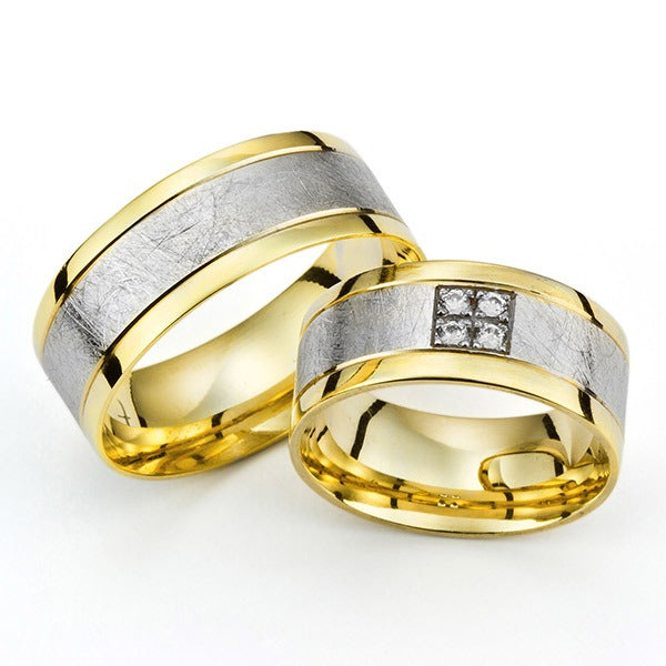 Modernūs vestuviniai žiedai su briliantais vestuviniaiziedai.lt