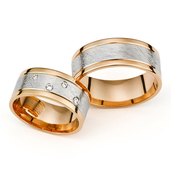 Modernūs vestuviniai žiedai su briliantais vestuviniaiziedai.lt