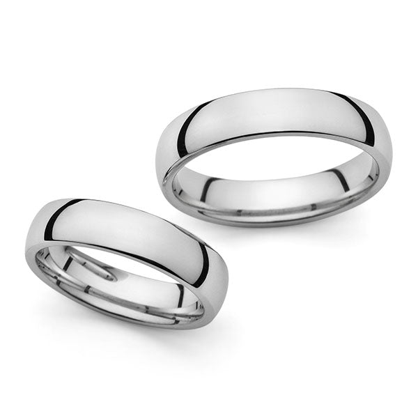 Klasikiniai vestuviniai žiedai 5 mm pločio vestuviniaiziedai.lt