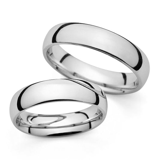 Klasikiniai vestuviniai žiedai 5mm pločio vestuviniaiziedai.lt
