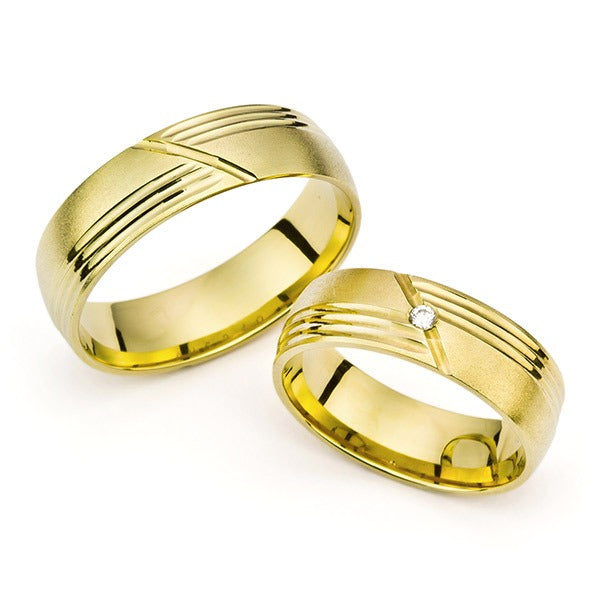 Vestuviniai žiedai su brilaintais vestuviniaiziedai.lt