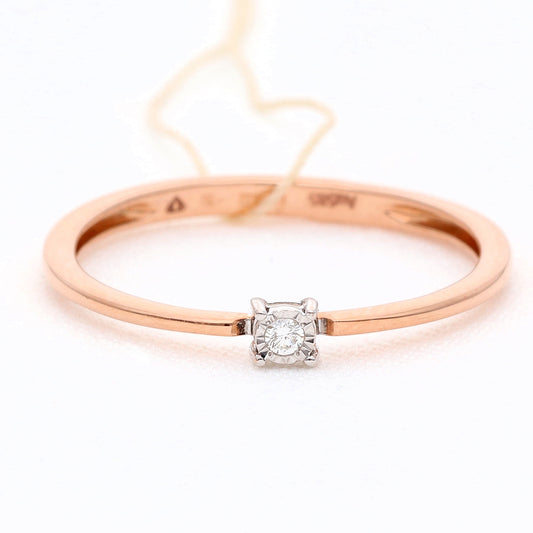 Sužadėtuvių žiedas su deimantu 0,02ct vestuviniaiziedai.lt