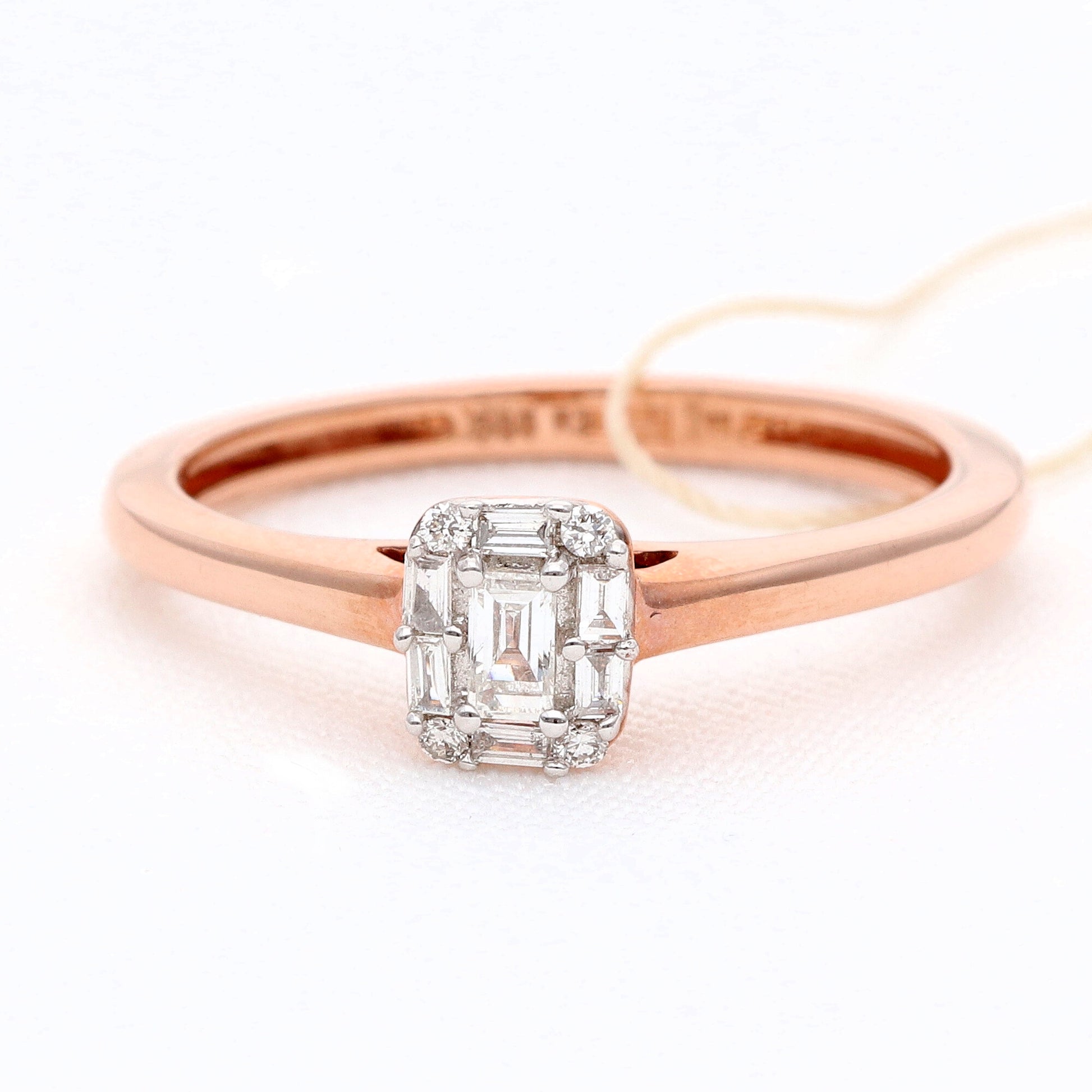 Sužadėtuvių žiedas su deimantais vestuviniaiziedai.lt