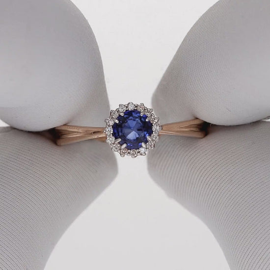 Sužadėtuvių žiedai su natūraliu deimantu – pirkti internetu 585 auksas