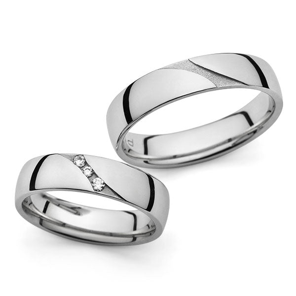 Vestuviniai žiedai su briliantais