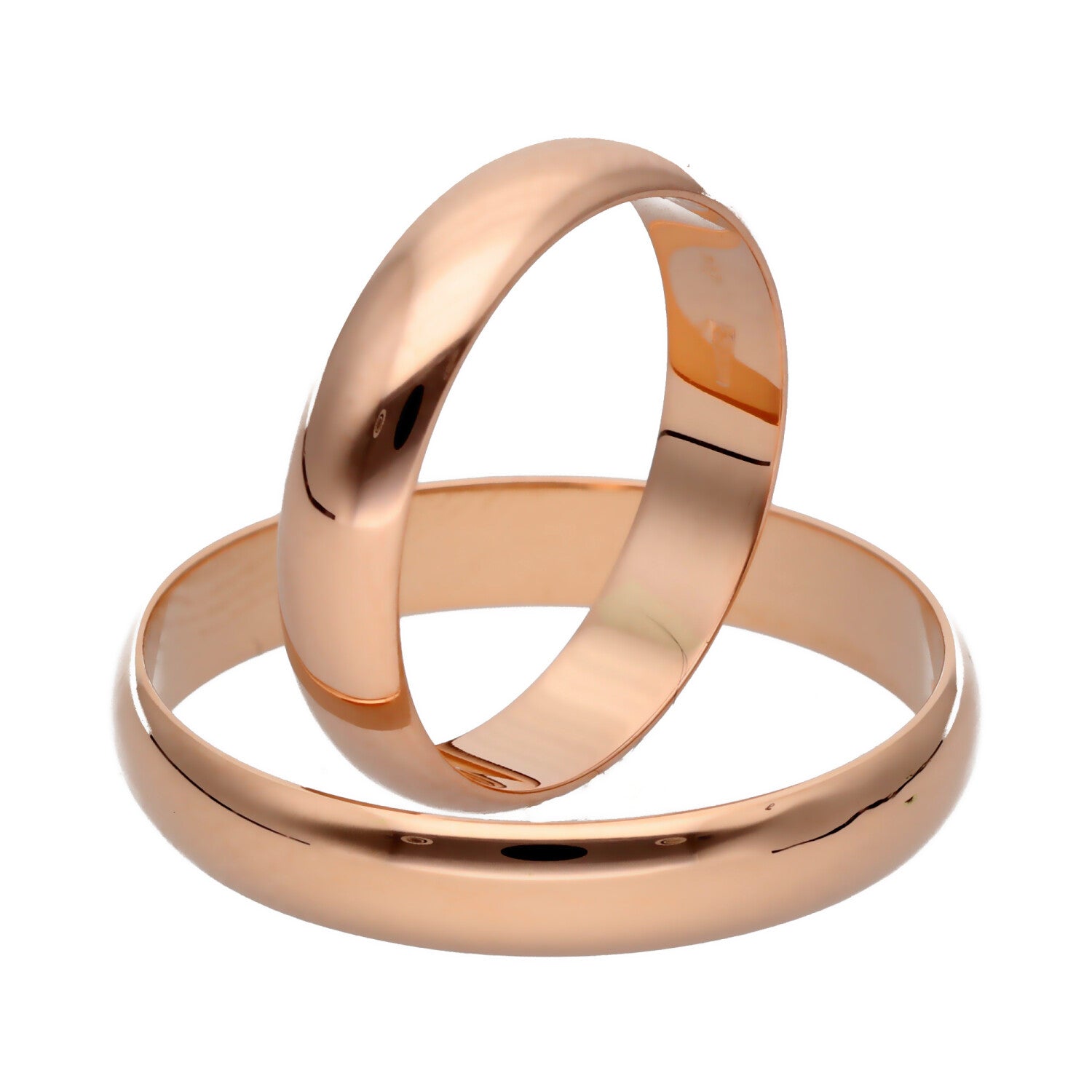 Klasikiniai vestuviniai žiedai 5mm pločio su komfortu vestuviniaiziedai.lt