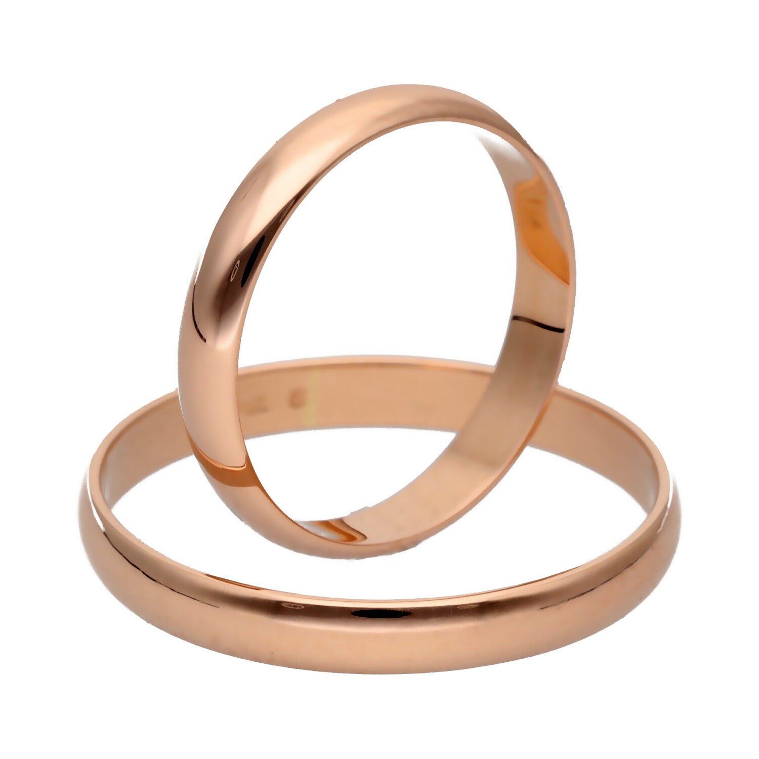 Klasikiniai vestuviniai žiedai 4mm pločio vestuviniaiziedai.lt