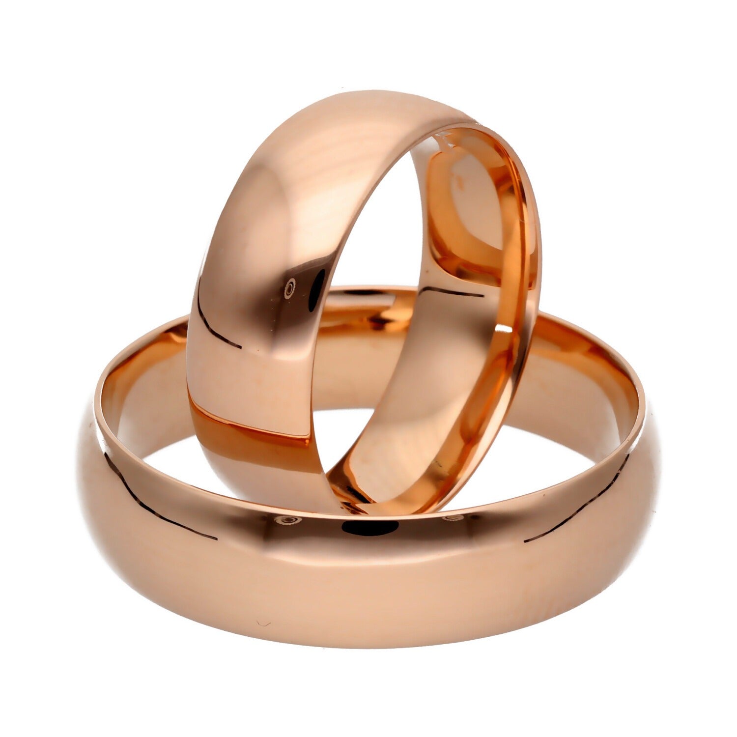 Klasikiniai vestuviniai žiedai 6mm pločio su komfortu vestuviniaiziedai.lt