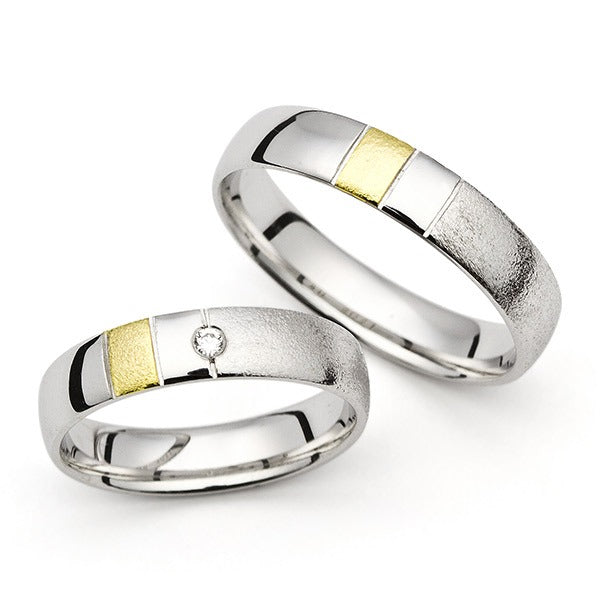 Modernūs vestuviniai žiedai