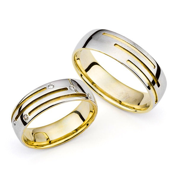 Modernūs vestuviniai žiedai su briliantais vestuviniaiziedai.lt