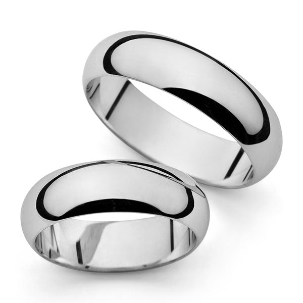 Klasikiniai vestuviniai žiedai 6mm pločio vestuviniaiziedai.lt