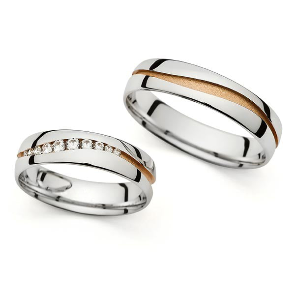 Modernūs vestuviniai žiedai su deimantais vestuviniaiziedai.lt